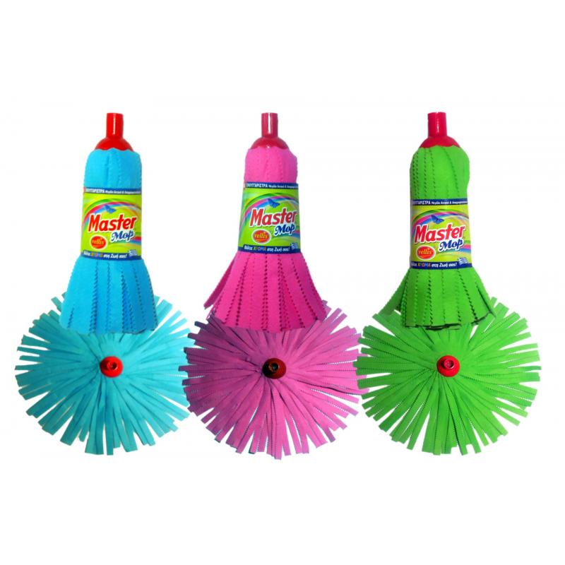 VELLIS σφουγγαρίστα MASTER MOP χρώματα