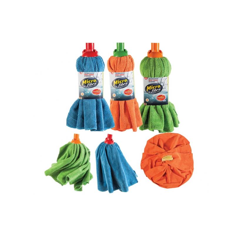 VELLIS πολυσφουγγαρίστρα μίκροφιμπρα με μικροϊνες