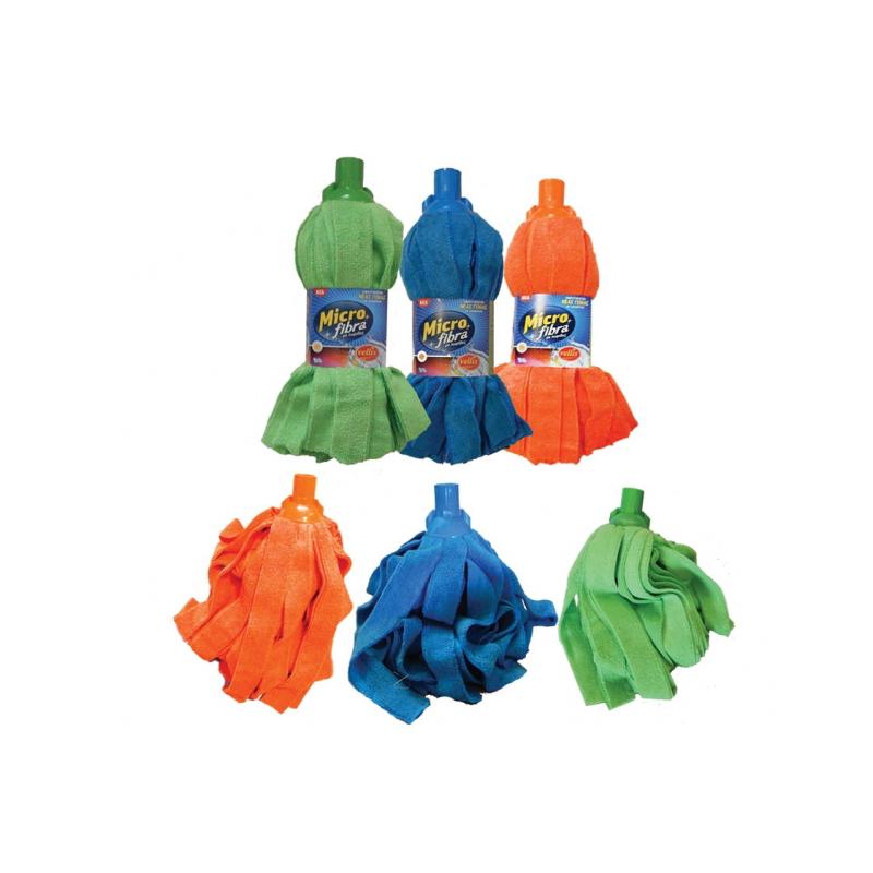 VELLIS σφουγγαρίστρα MIKROFIBRA με λωρίδες