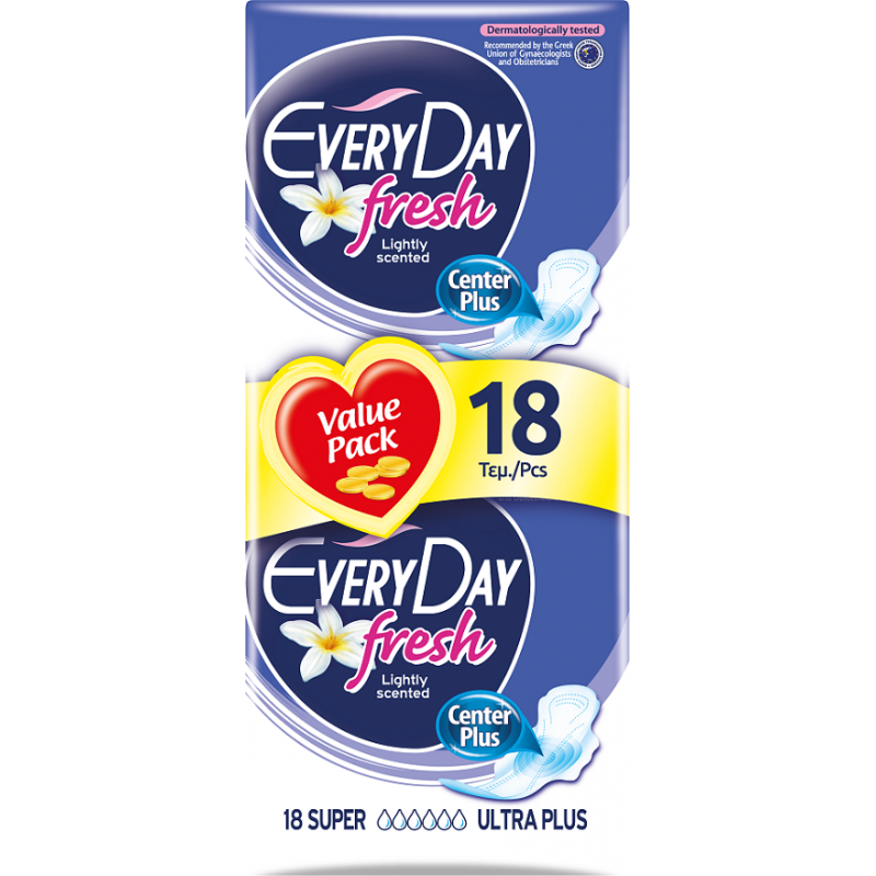 EveryDay Ultra Plus Fresh Super 18 τεμαχίων
