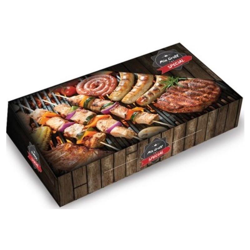 LUXURY ΚΟΥΤΙ ΜΕΡΙΔΑΣ No 2 (MIX GRILL)(22x16x5cm) - (10kg) 