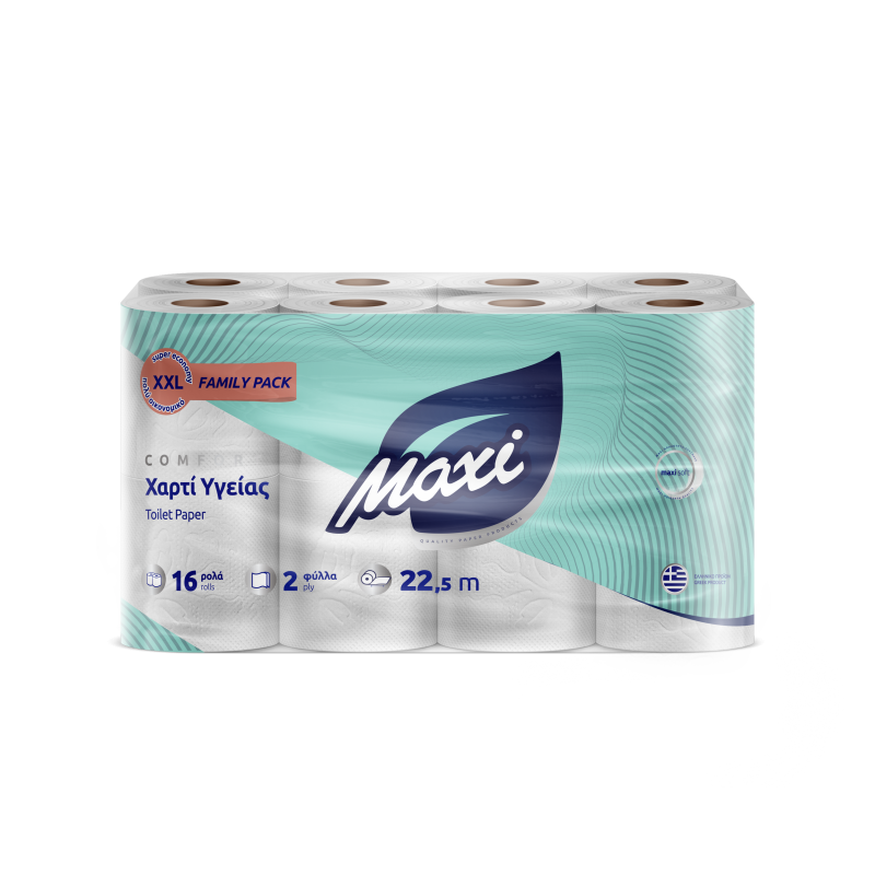 Χαρτί υγείας ΜΑΧΙ 2Φ DECO 16ΡX83gr