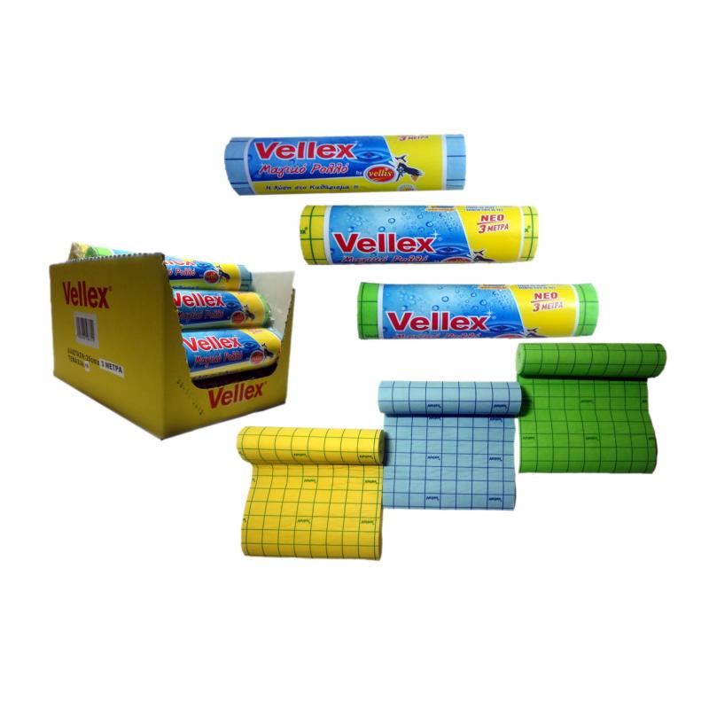 VELLEX μαγικό ρολό τυπωμένο 3m