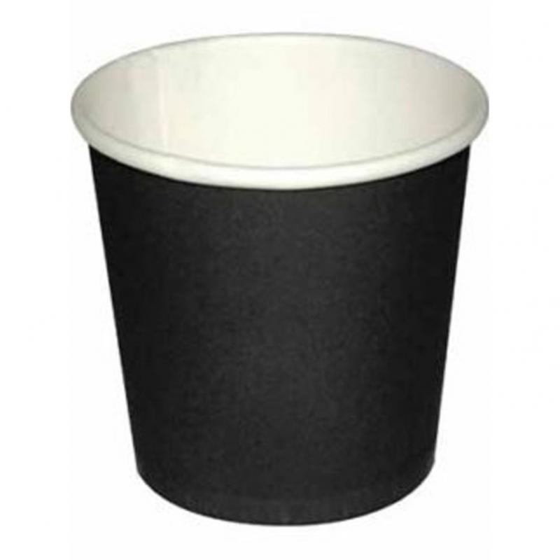 Ποτήρι χάρτινο ΜΑΥΡΟ 4 ΟΖ 50 τεμ Ποτήρι χάρτινο ΜΑΥΡΟ 4 ΟΖ 50 τεμ