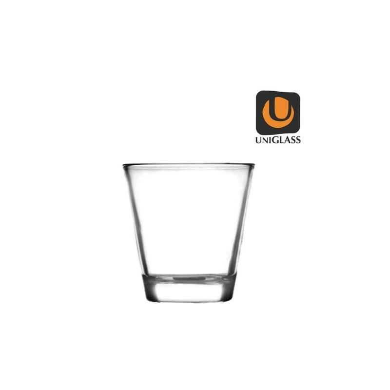 UNIGLASS (53187) ΠΟΤΗΡΙ ΓΥΑΛΙΝΟ ΟΥΙΣΚΙ 20cl - (12τεμ.) 