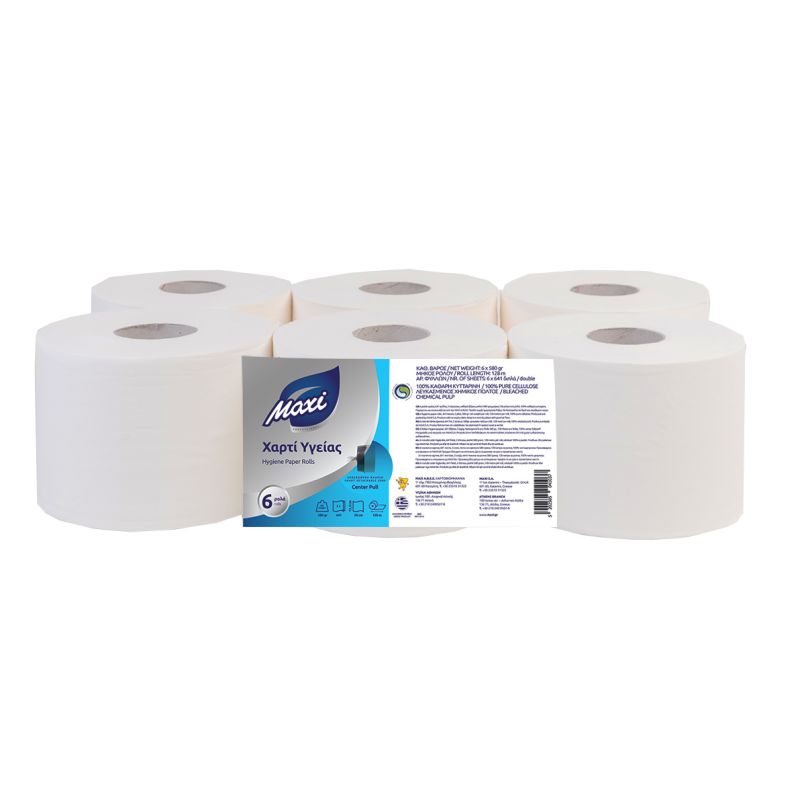 Χαρτί Υγείας ΕΠΑΓ/ΚΟ ΜΑΧΙ Α! ΓΚΟΦΡΕ 600grX6 