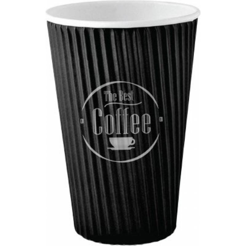 Ποτήρι χάρτινο Ripple BEST COFFEE 14OZ 25 τεμ