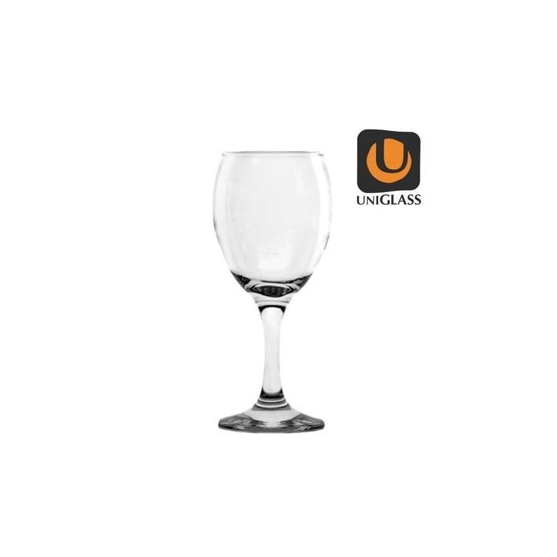 UNIGLASS (93503) ΠΟΤΗΡΙ ΓΥΑΛΙΝΟ ΚΡΑΣΙΟΥ ALEXAND 24,5cl- (12τεμ.) 