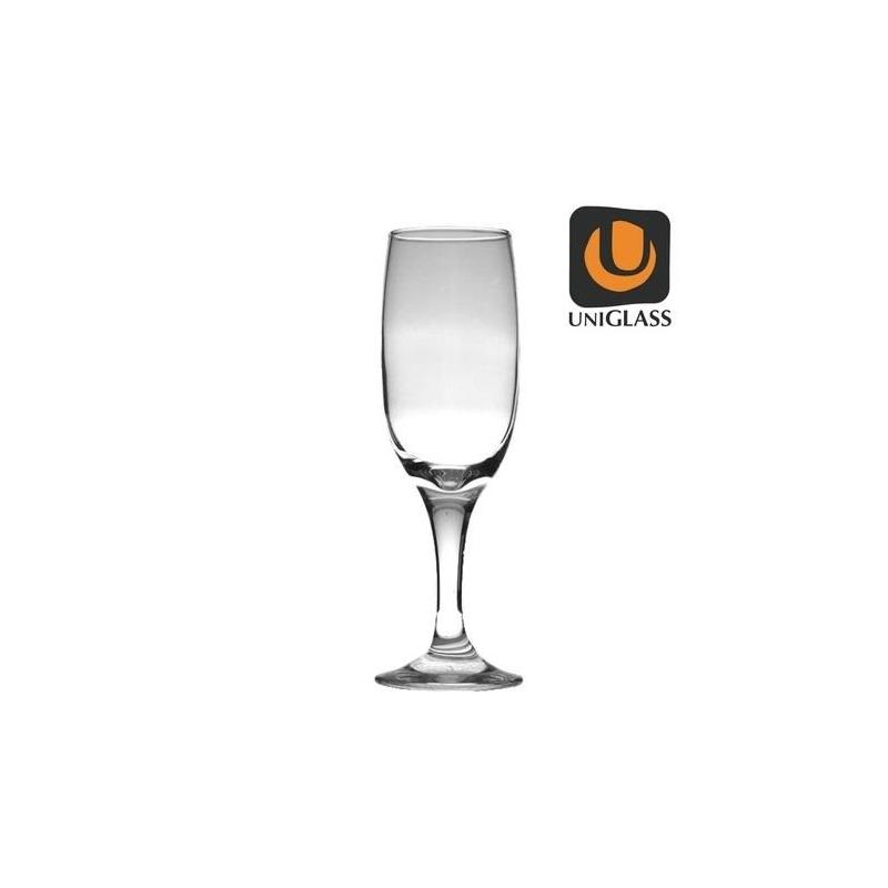 UNIGLASS (96504) ΠΟΤΗΡΙ ΓΥΑΛΙΝΟ ΣΑΜΠΑΝΙΑΣ KOUROS 18,5cl -(6τεμ.) 