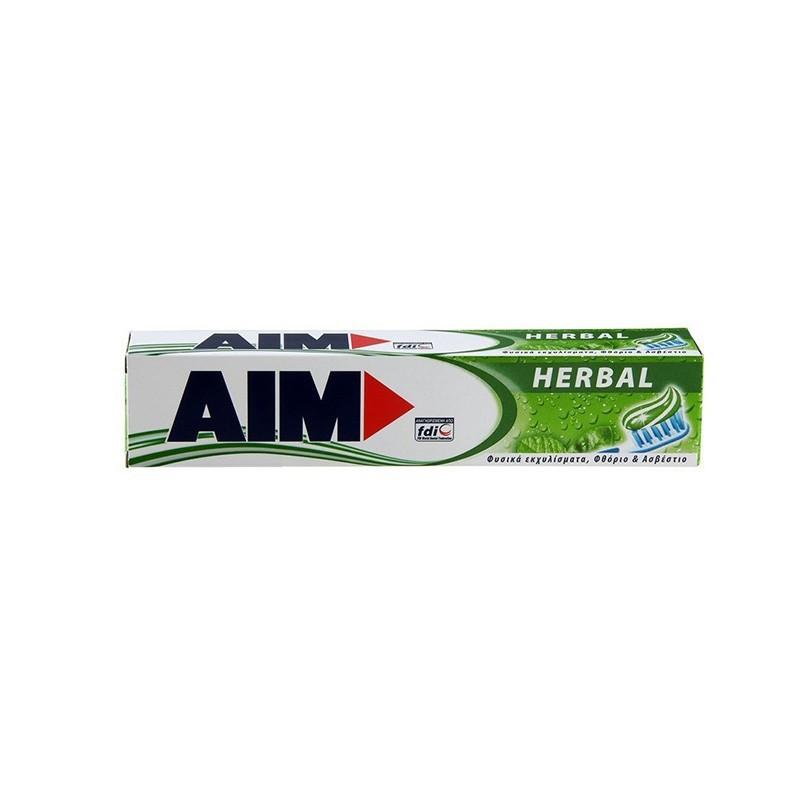 Οδοντόκρεμα AIM FAMILY  HERBAL 75ml