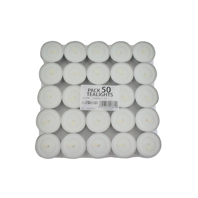 Ρεσώ κεράκια λευκά 4 ωρών candil Ρεσώ κεράκια λευκά 4 ωρών candil