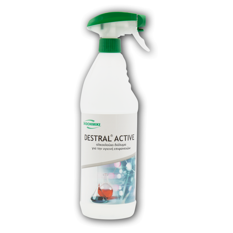 Αλκοολούχο - Εξυγιαντικό  spray DESTRAL ACTIVE 1 Lt