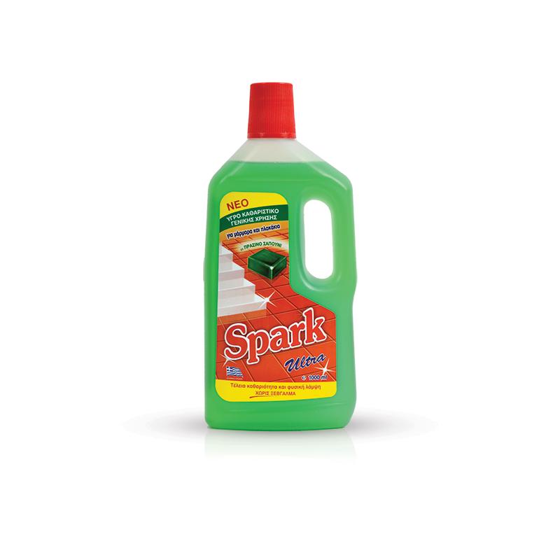 ΓΕΝΙΚΗΣ ΧΡΗΣΗΣ SPARK ULTRA ΠΡΑΣΙΝΟ ΣΑΠΟΥΝΙ   1L