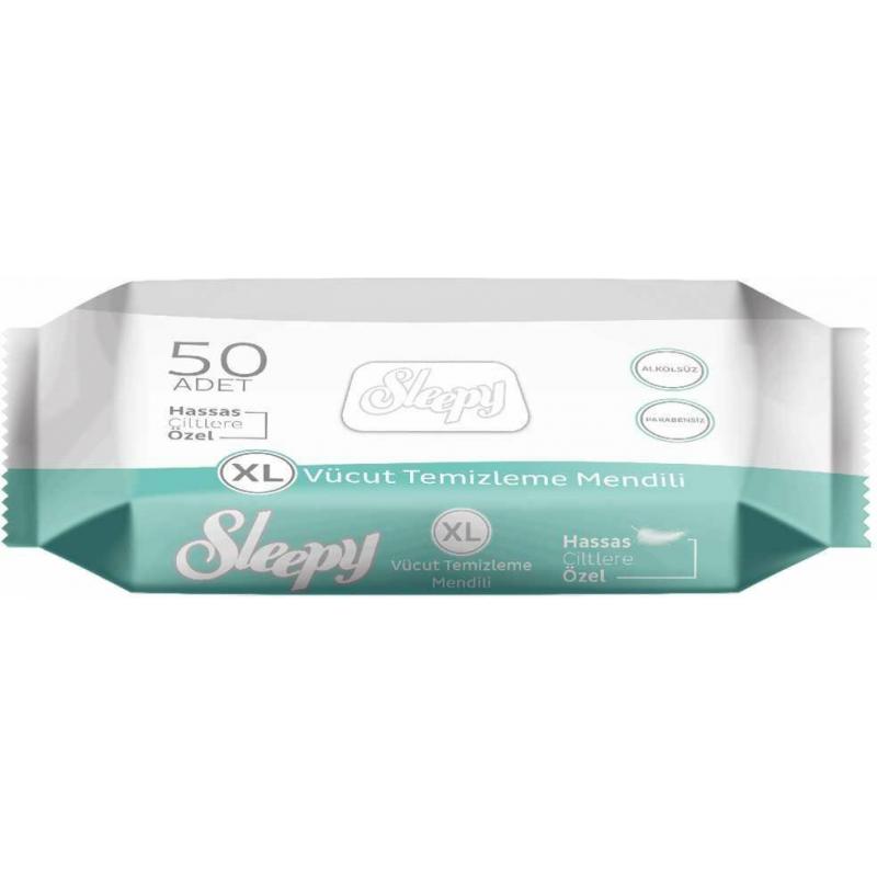 Sleepy μωρομάντηλα ΕΝΗΛΙΚΩΝ 50τεμ.