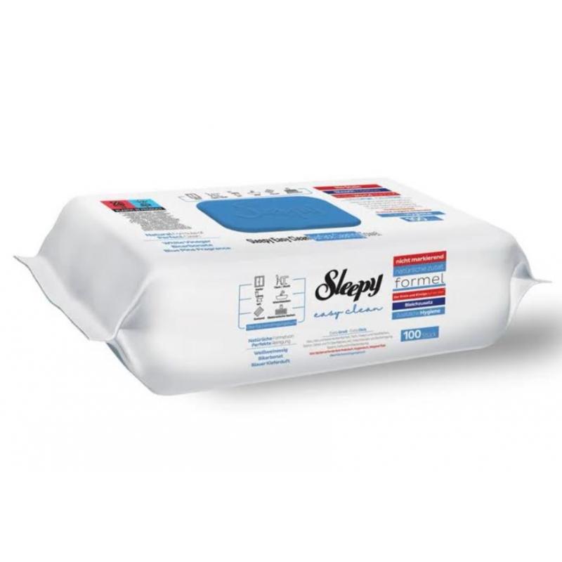 Sleepy surface cleaning towel 100τεμ. ΓΕΝΙΚΗΣ ΧΡΗΣΗΣ Bleach Additive Extra Hygiene