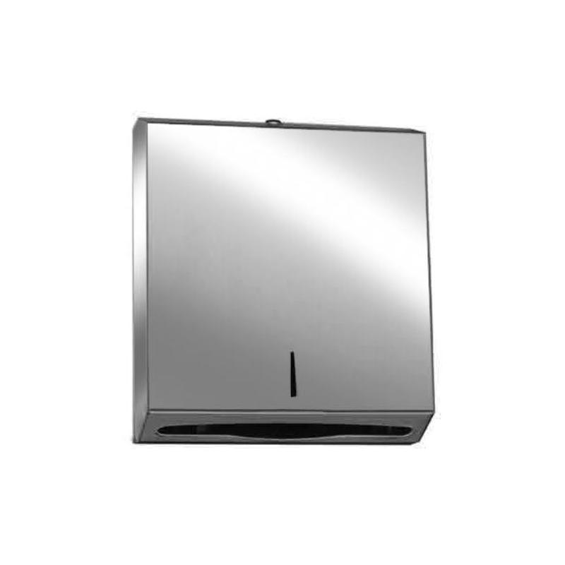 Επαγγελματική συσκευή χειροπετσέτας inox-304 γυαλιστερή 