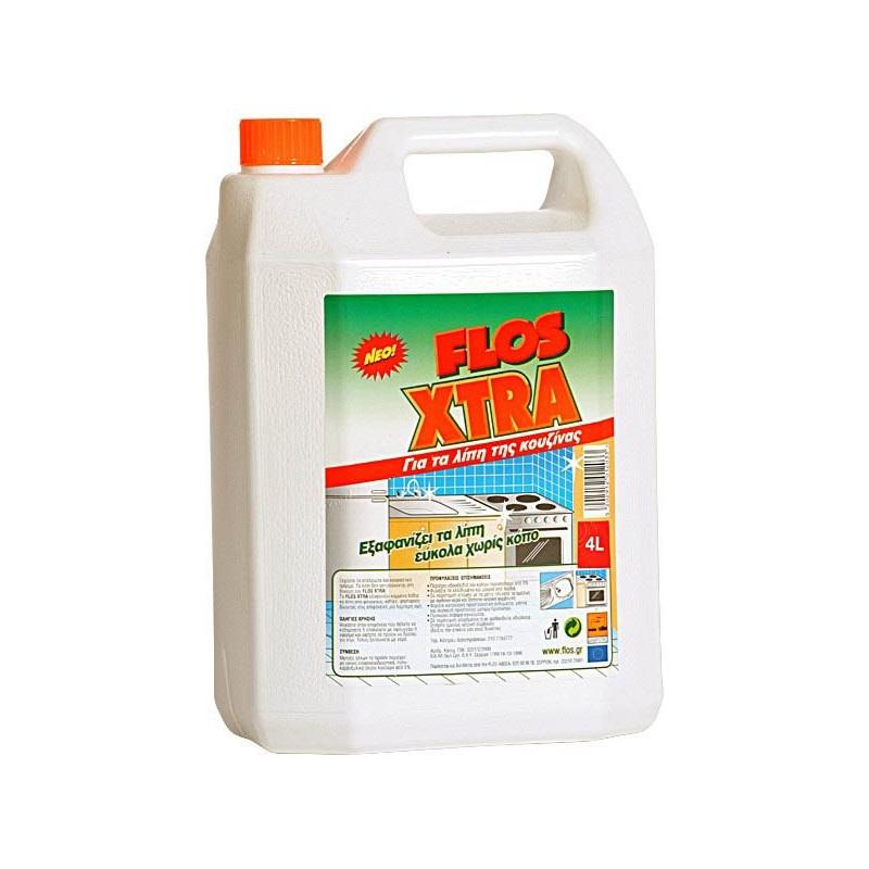 Flos Xtra 4lt - Υγρό Καθαρισμού Για Λίπη