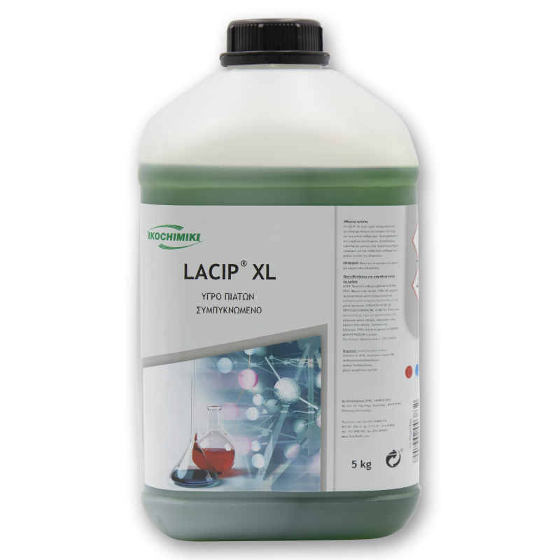 Υγρό πιάτων με συμπυκνωμέμνη σύνθεση LACIP XL (5 Kg)