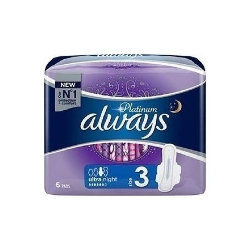 ALWAYS platinum night n3 6τμχ 