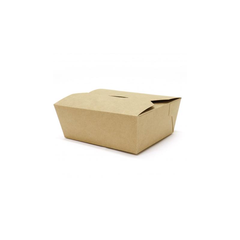 Συσκευασία Take away KRAFT DELIVERY BOX No 2 - 53oz - (50τεμ.) - (19x15x6.5cm) 