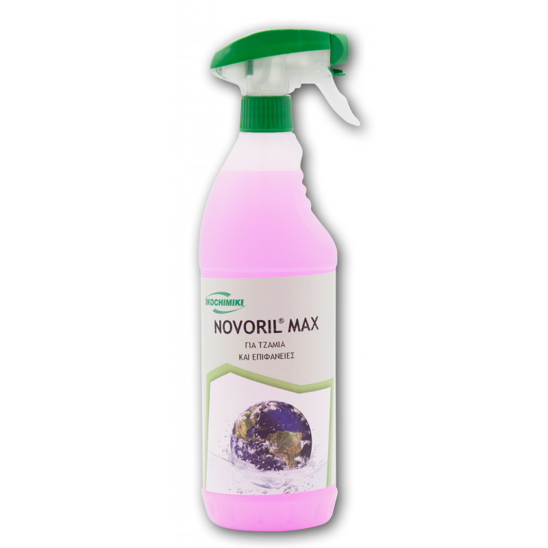 Πολυκαθαριστικό υγρό  για Έπιπλα, Γυάλινες Επιφάνειες & Ανοξείδωτα NOVORIL MAX 1 Lt