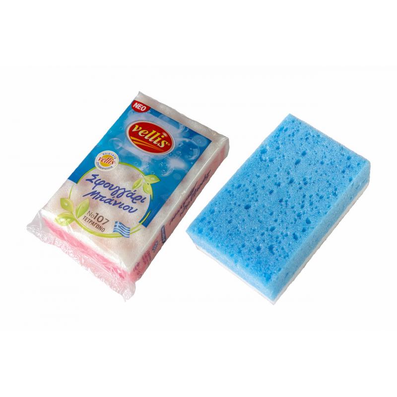 VELLIS σφουγγάρι μπάνιου διπλής όψεως