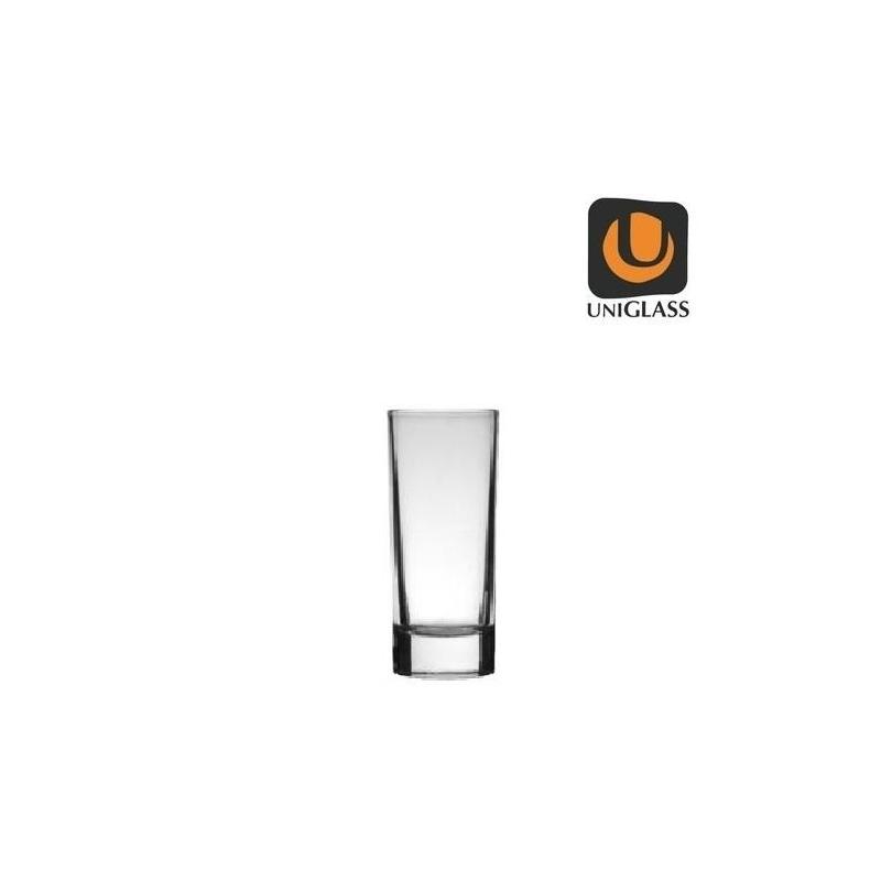 UNIGLASS  ΠΟΤΗΡΙ ΓΥΑΛΙΝΟ ΟΥΖΟΥ 18cl- (12τεμ.) 