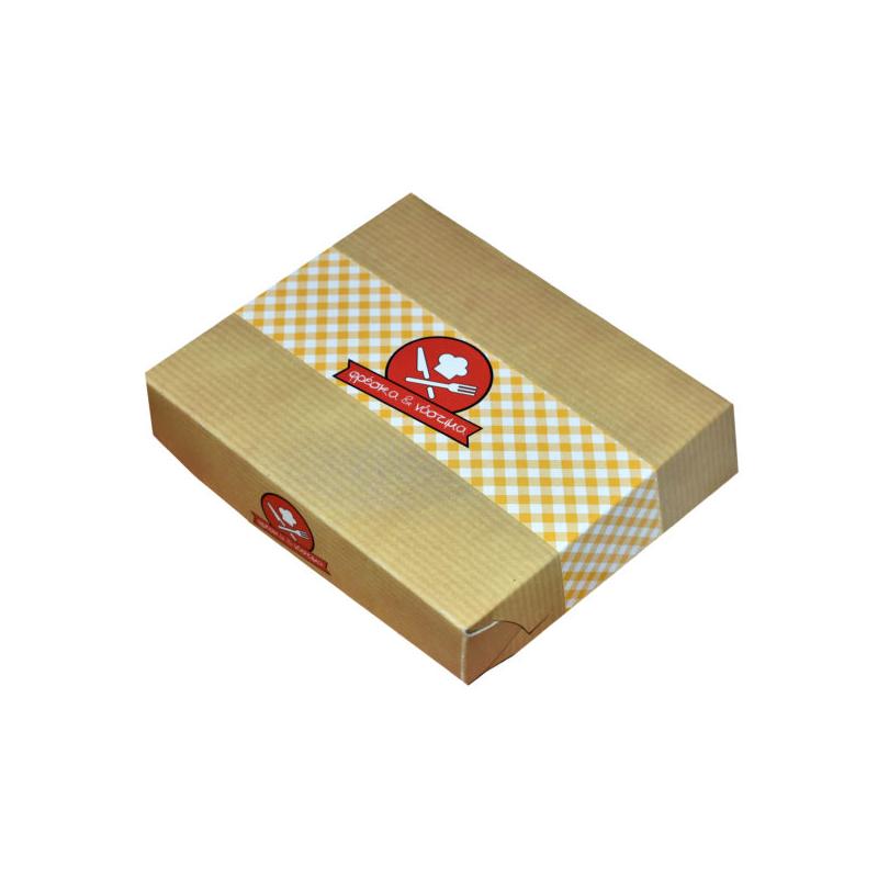 ΚΟΥΤΙ KRAFT DONUTS-ΠΑΤΑΤΑ ΜΕΣΑΙΑ 15X13X4cm 