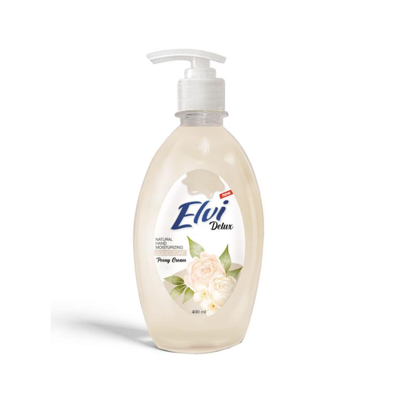 ELVI Delux Κρεμοσάπουνο 400ml Peony Cream ELVI Delux Κρεμοσάπουνο 400ml Peony Cream