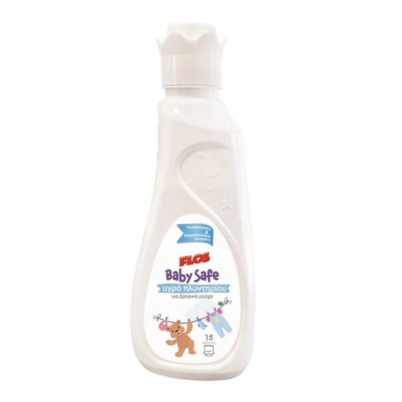 Flos Baby Safe  Υγρό πλυντηρίου 750ml για βρεφικά ρούχα