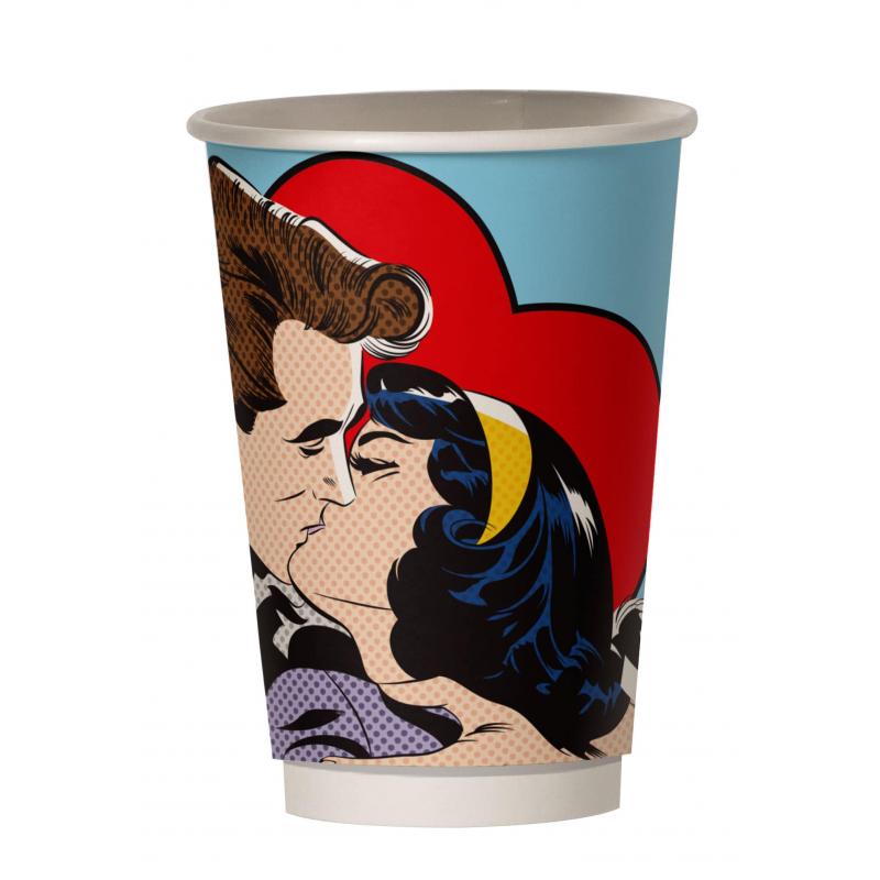 Ποτήρι Smart cup διπλότοιχο STAR PIN UP3 14OZ 20 τεμάχια