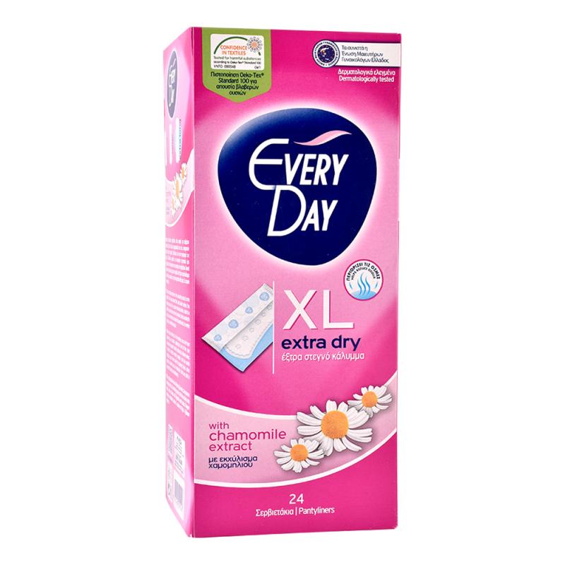 Every Day Σερβιετάκια Extra Dry Extra Long 24τεμ. Every Day Σερβιετάκια Extra Dry Extra Long 24τεμ.