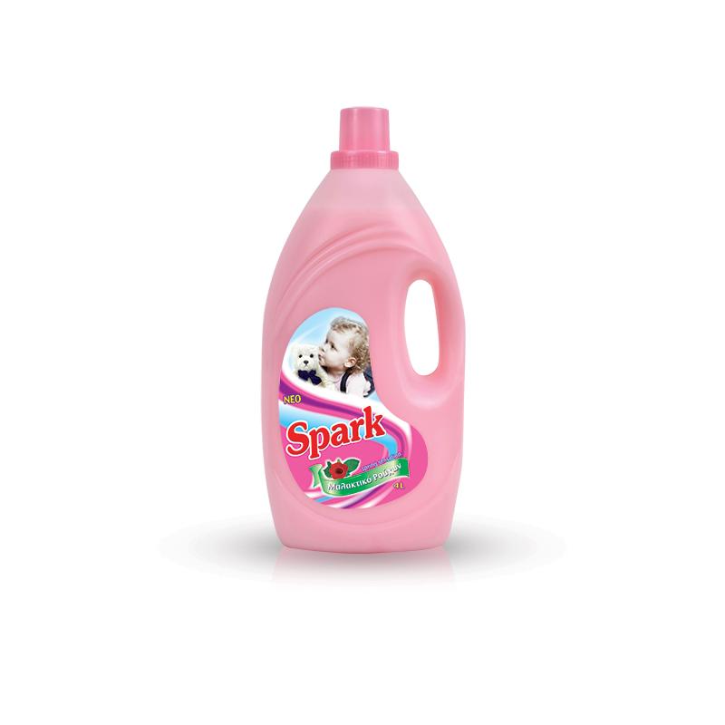 ΜΑΛΑΚΤΙΚΟ SPARK SOFT ΡΟΖ μυρωδιές άνοιξης 4L