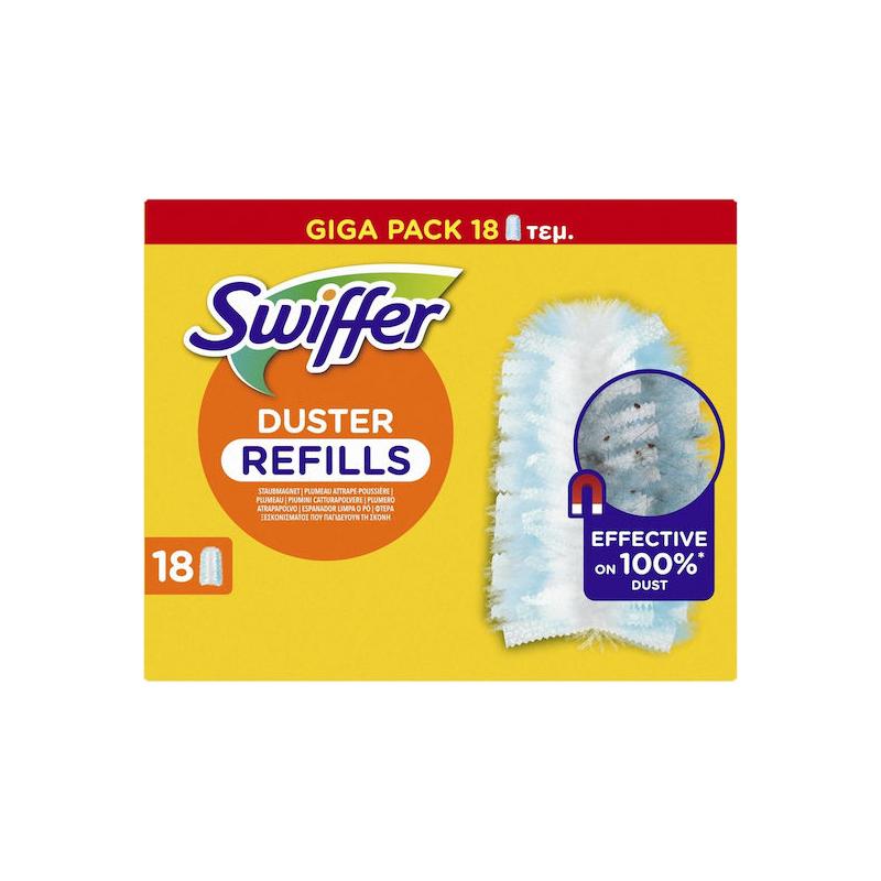 Swiffer Στεγνά Πανάκια Καθαρισμού Duster 18τεμ