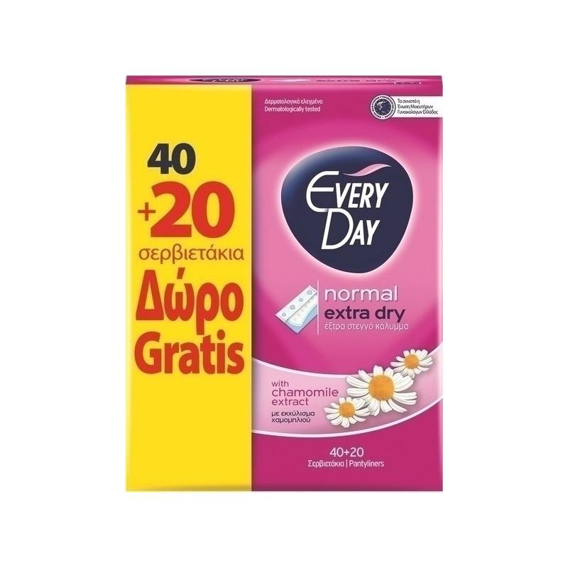 EveryDay Extra Dry Normal 40+20 τεμ