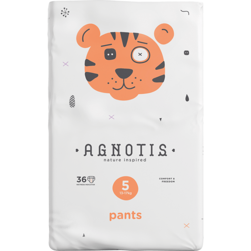 Πάνα βρακάκι AGNOTIS PANTS Ν5 (13-17Kg) 36ΤΕΜ 