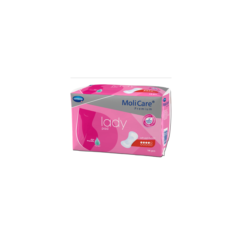  Hartmann MoliCare Premium lady pad Γυναικείες σερβιέτες 4 σταγόνων 14τεμ. 
