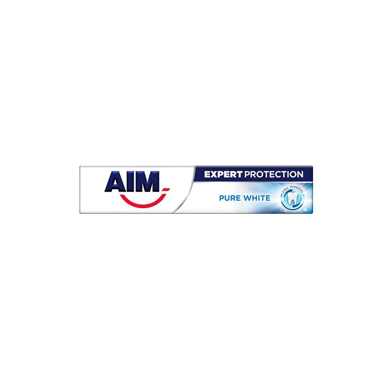  Οδοντόκρεμα AIM EXPERT PROTECTION PURE WHITE 75ml