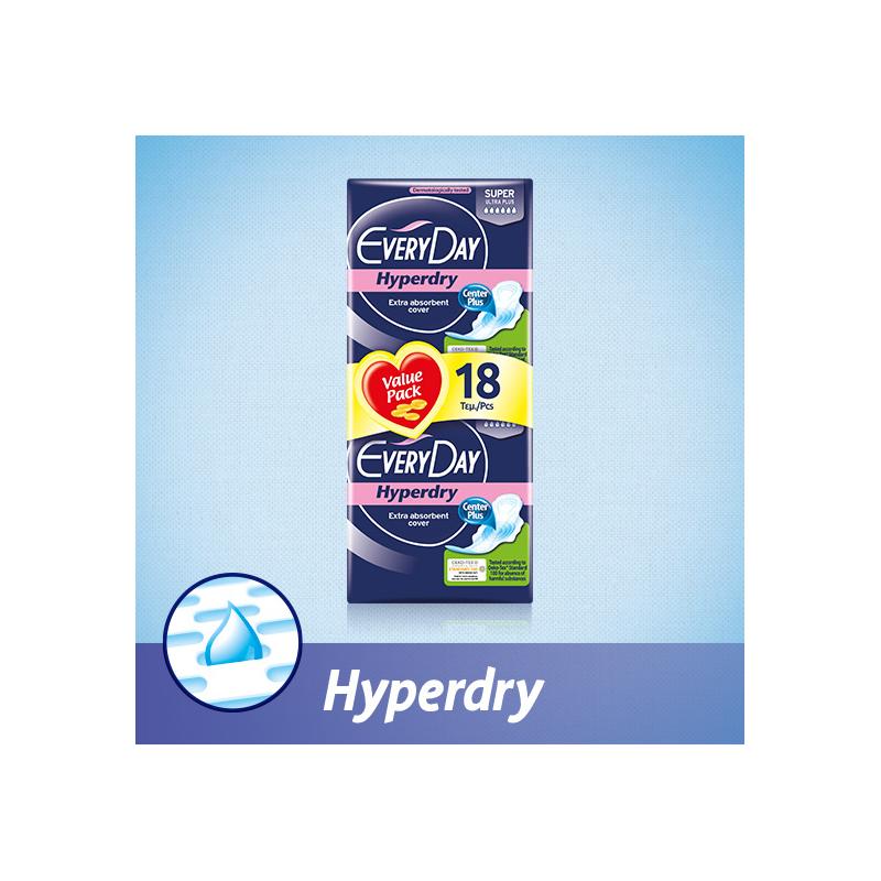 EveryDay Ultra Plus Hyperdry Super 18 τεμάχια