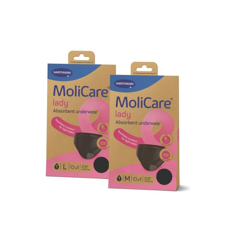 Molicare lady Large επαναπλενόμενο απορροφητικό εσώρουχο ακράτειας